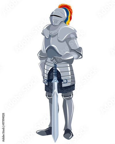 Knight with sword