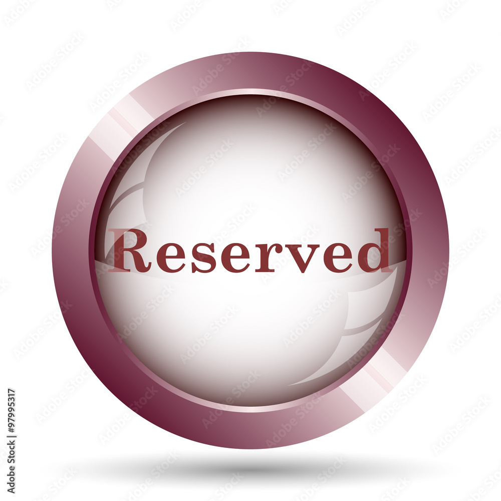 Reserved icon Reserved icon