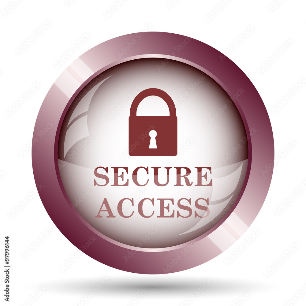 Secure access icon Secure access icon