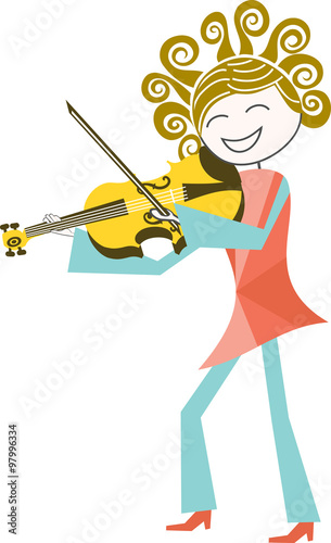 Musicien, violon