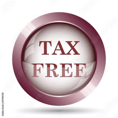 Tax free icon