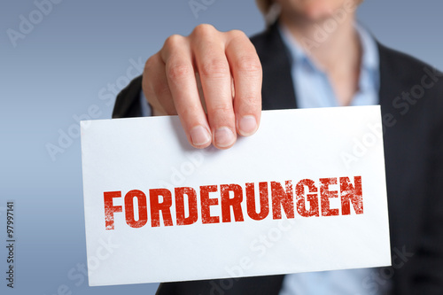 Forderungen