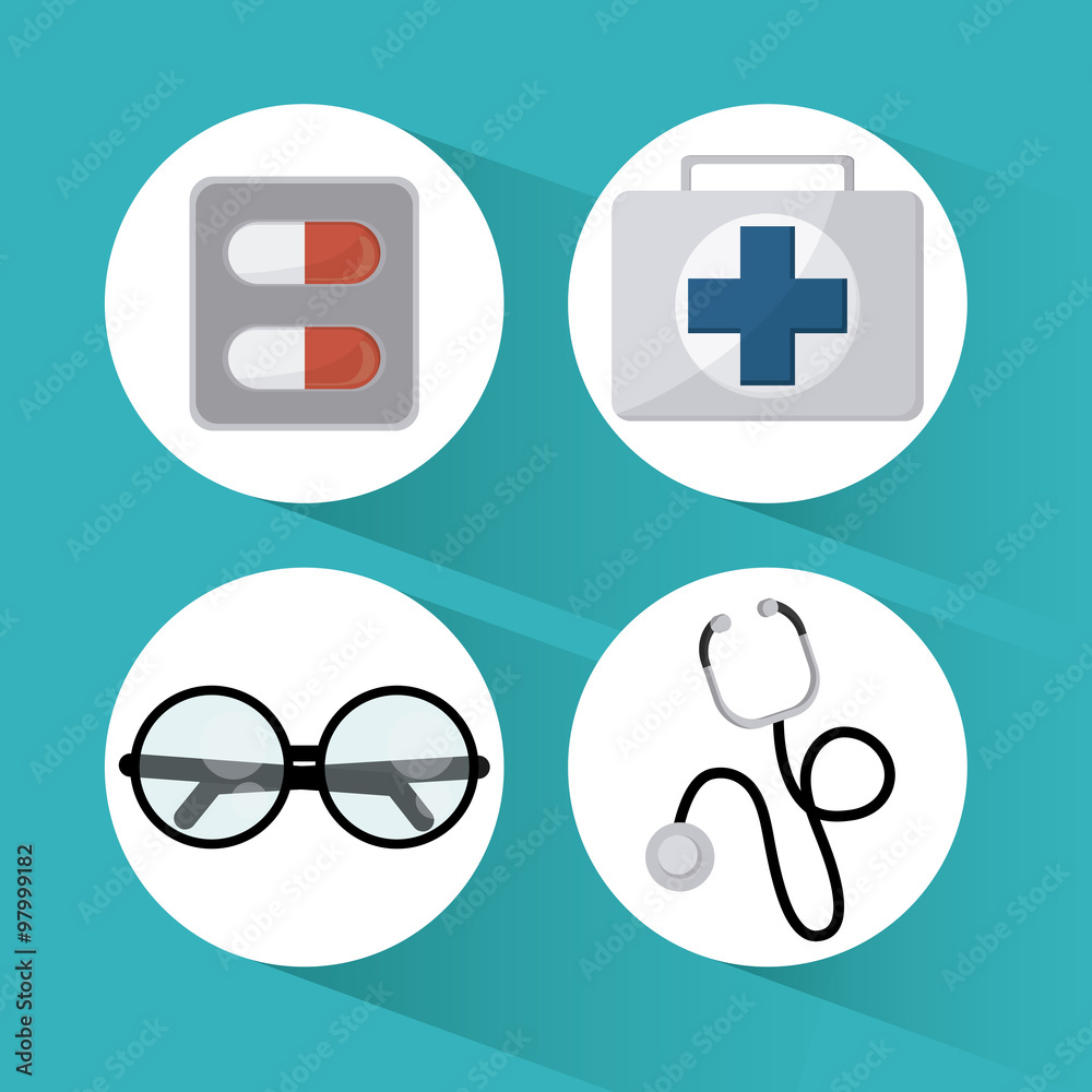 Fototapeta premium Medical care design 