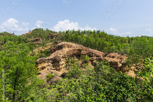 Doi Tok grand canyon in Mae Wang national park, Chiangmai Thaila