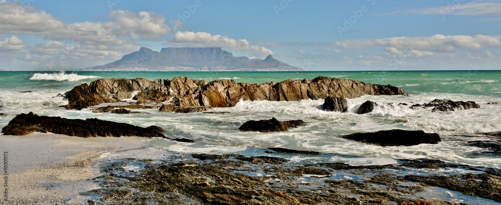 Naklejka premium Table Mountain