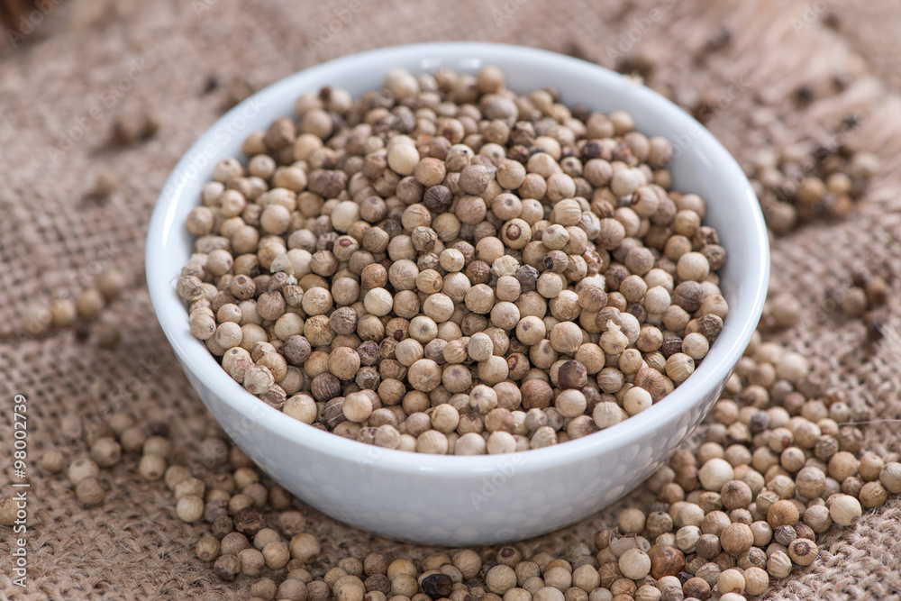 White Peppercorns White Peppercorns