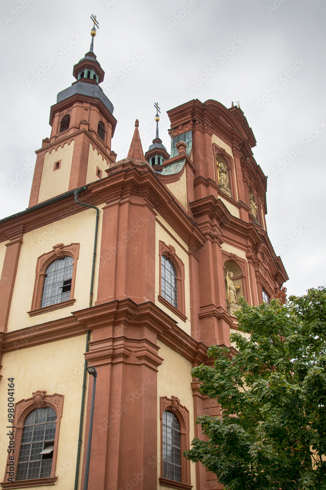 Kirche St. Peter und Paul in Würzburg, Unterfranken, Deutschland