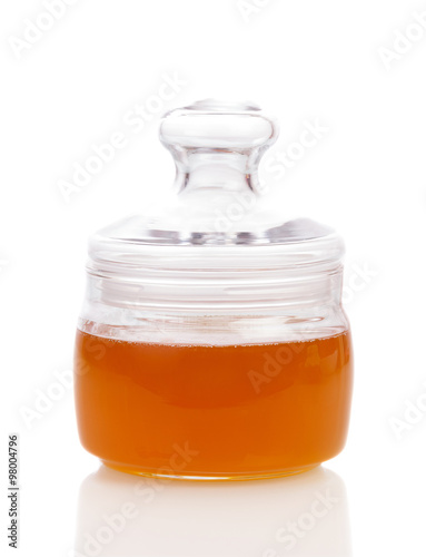 Tasty Honey in jar