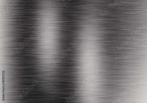 Metal background or texture of brushed steel plate