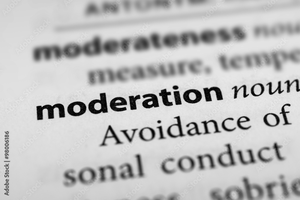 Moderation Moderation