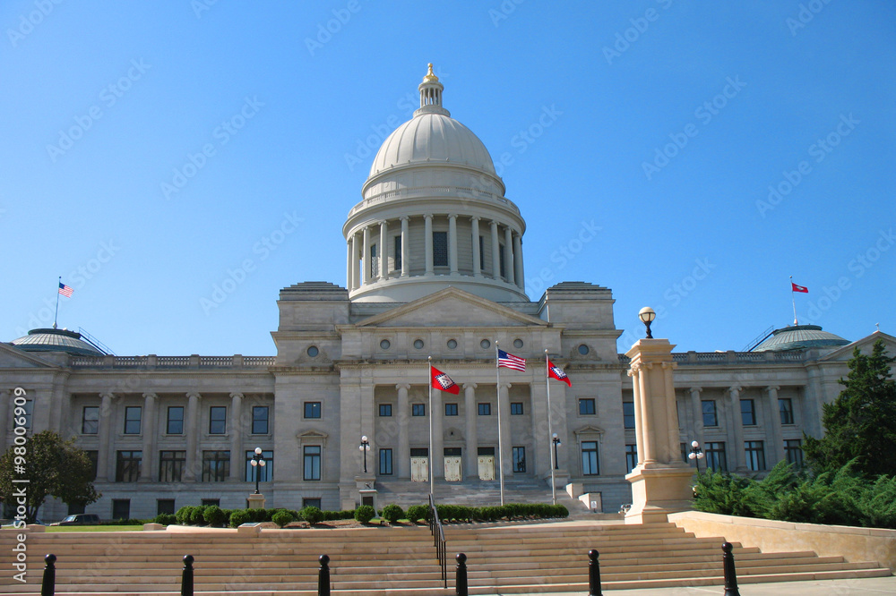 Obraz premium Arkansas State Capital Building