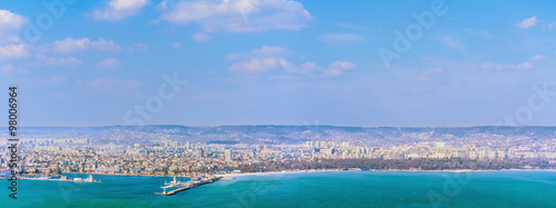Panorama of Varna photo
