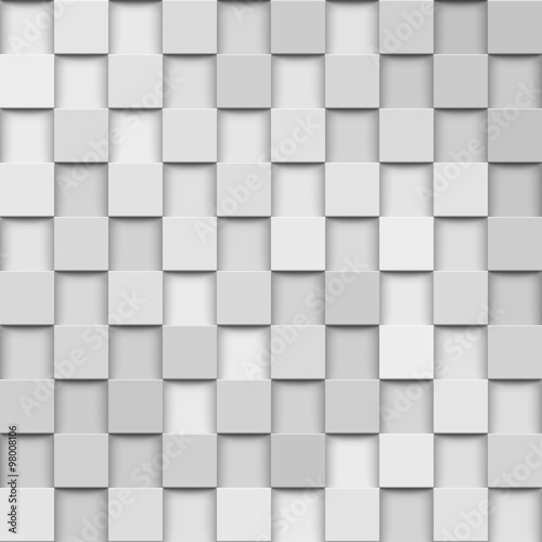 Vector illustration of abstract 3d squares patterned, texture