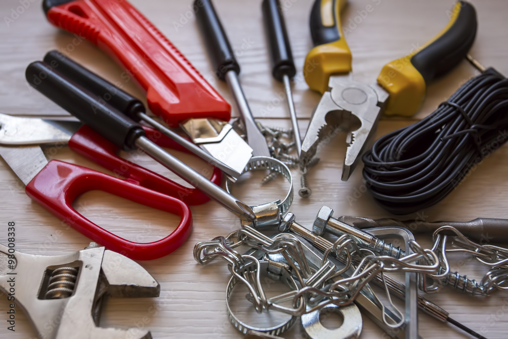 Fototapeta premium Onarım Araç Gereçleri