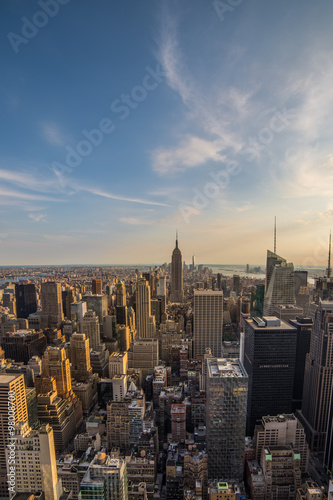 New York City downtown skyline in the afternoon  © kanonsky