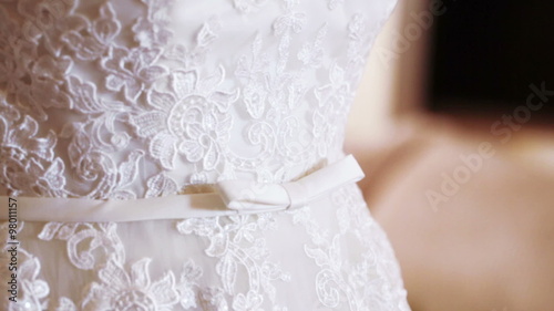 Belt wedding dressed