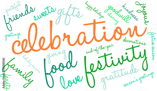 Celebration Word Cloud