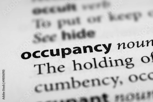 Occupancy