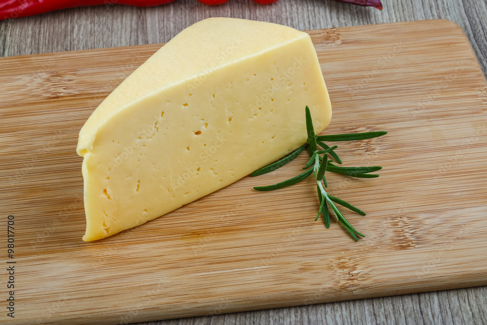 Yellow cheese triangle Yellow cheese triangle