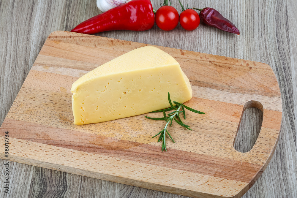 Yellow cheese triangle Yellow cheese triangle