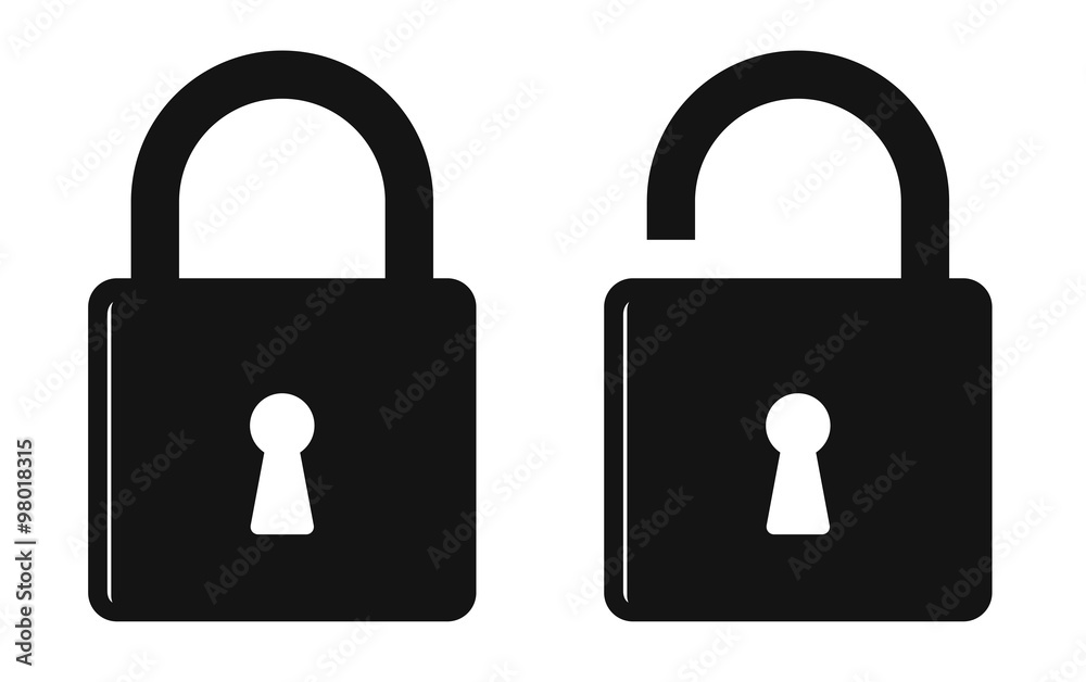 padlock icon padlock icon