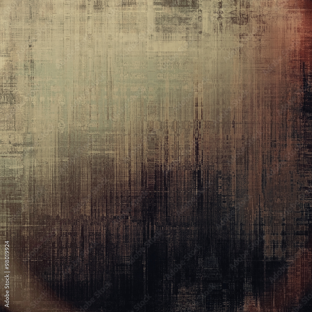 Grunge texture, may be used as background. With different color patterns: yellow (beige); brown; gray; black