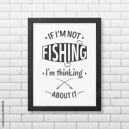 Quote typographical Background in the black frame 
