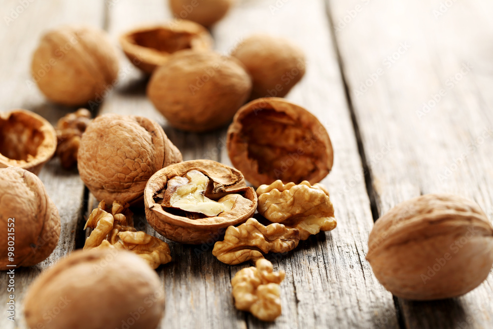 Walnut isolated on a white background Walnut isolated on a white background