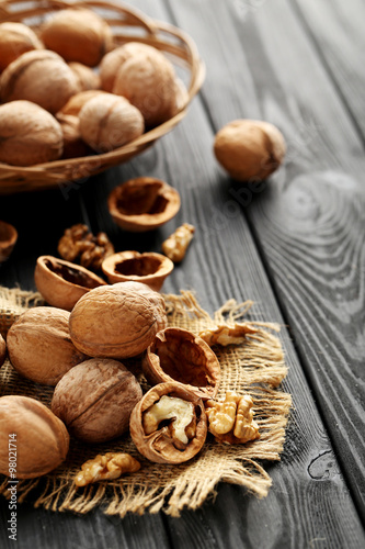 Walnut isolated on a white background