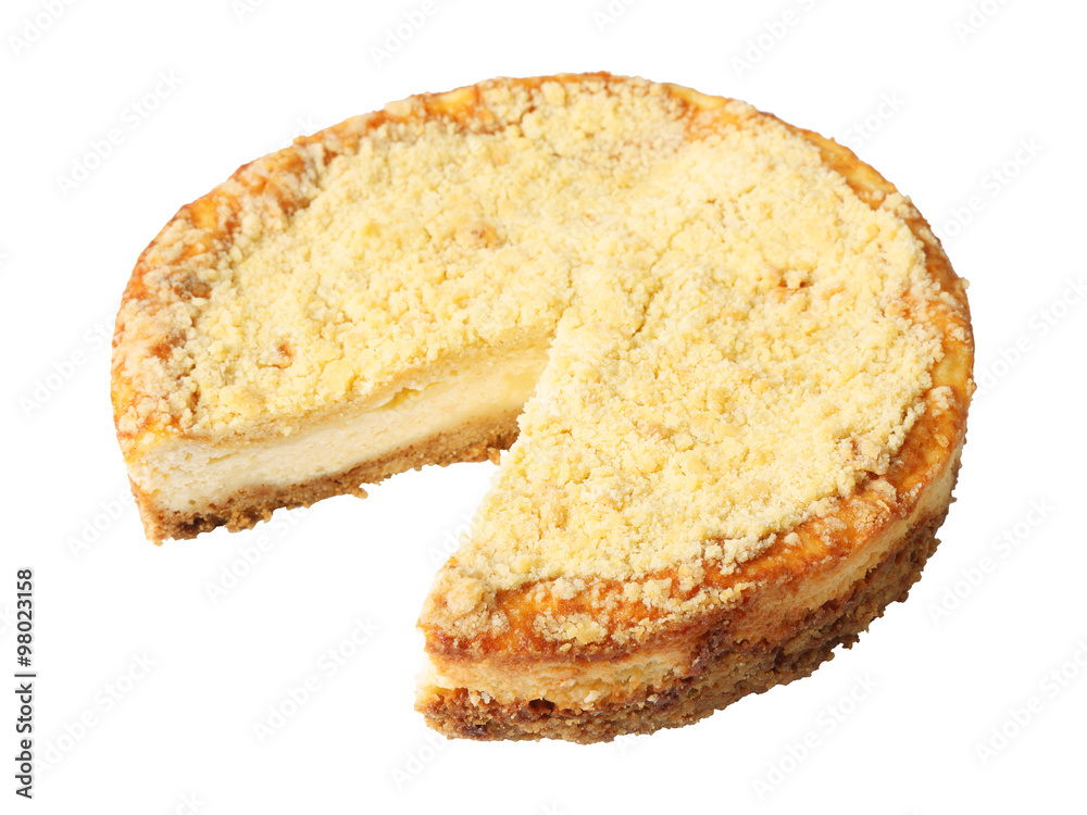 curd pie without a piece