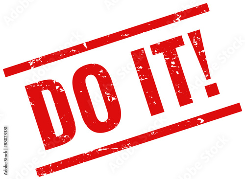 Do it Stempel rot