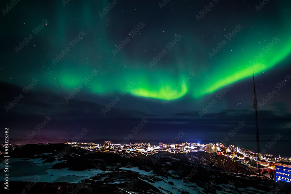 Greenlandic Northern lights