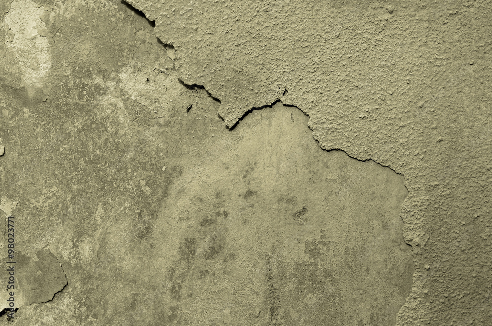 Obraz premium Old cracked wall