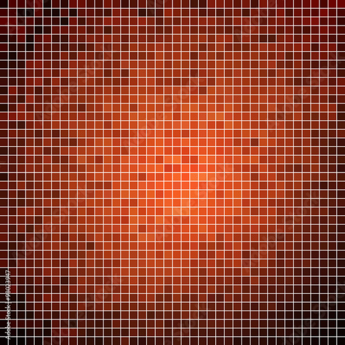 abstract vector square pixel mosaic background