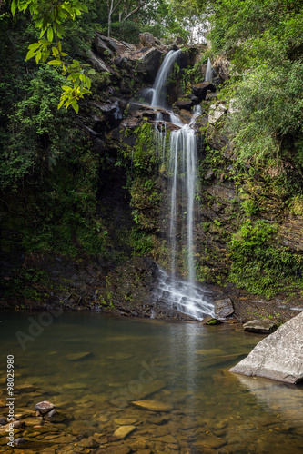 Bride s Pool Waterfall in New Territories  Hong Kong  China.