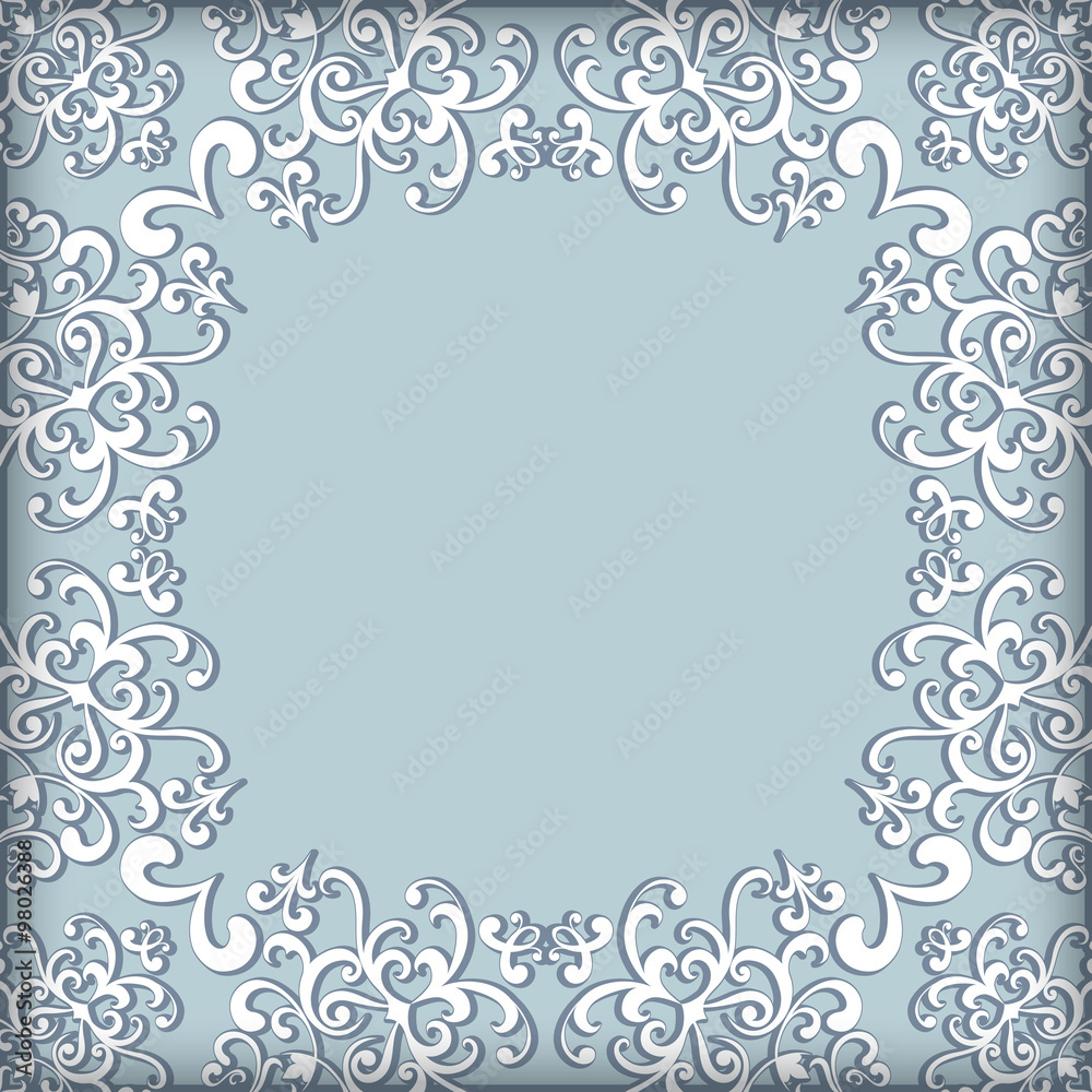 Swirly lace frame Swirly lace frame