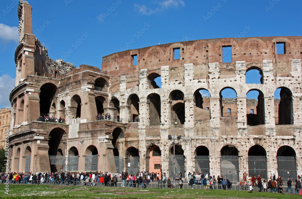 Rome, le Colisée, Italie