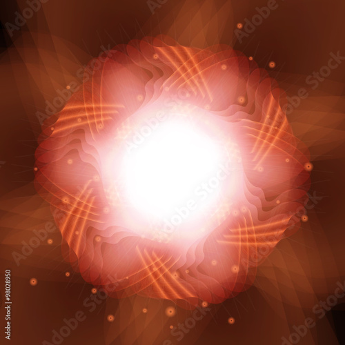 Abstract shiny circle background. EPS 10.