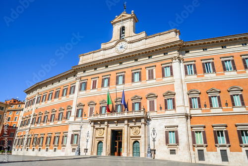 Palazzo Montecitorio, Rome, Italy photo