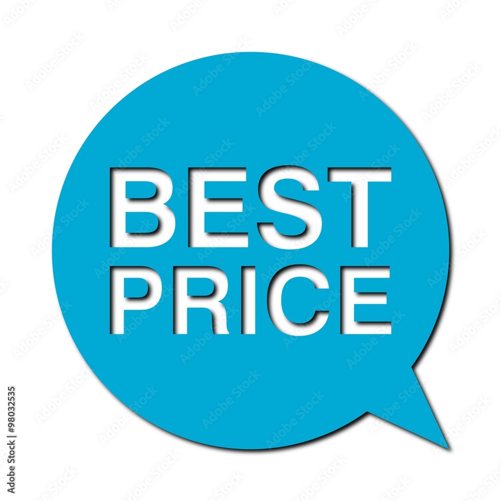Speech Bubble best price with shadow Speech Bubble best price with shadow