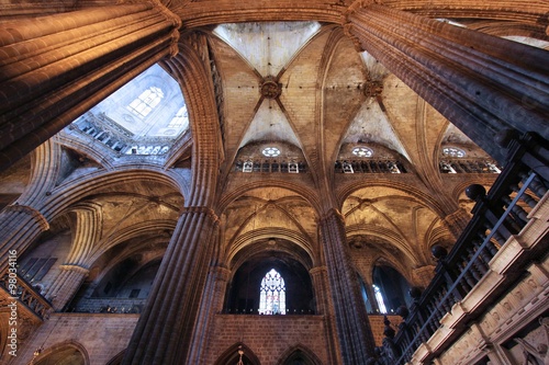 Barcelona medieval cathedral