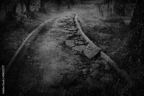 abandoned railway