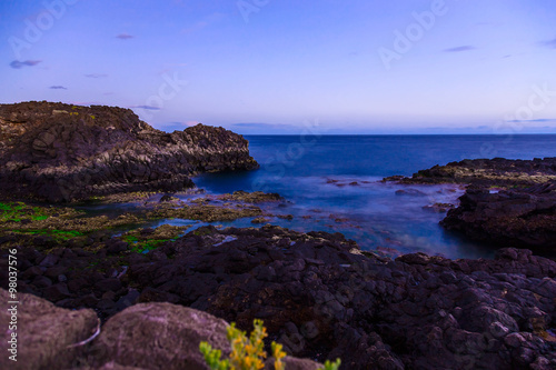 Stone Coast or Shore of Atlantic Ocean © xmagics