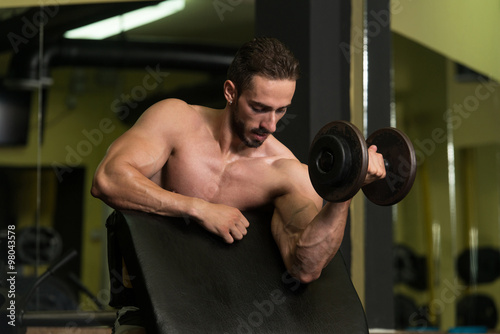 Biceps Exercise With Dumbbell
