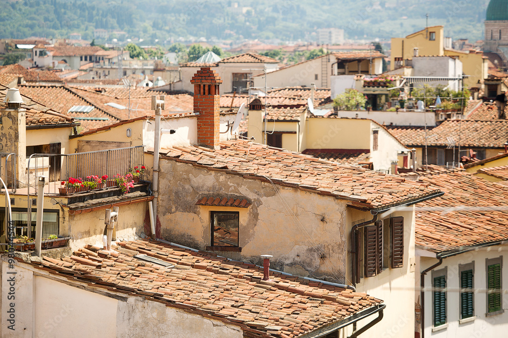 View over the rooftops of Florence