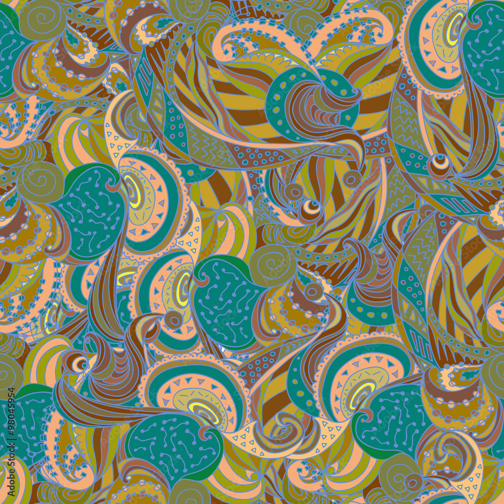 Fototapeta premium Vector abstract seamless pattern