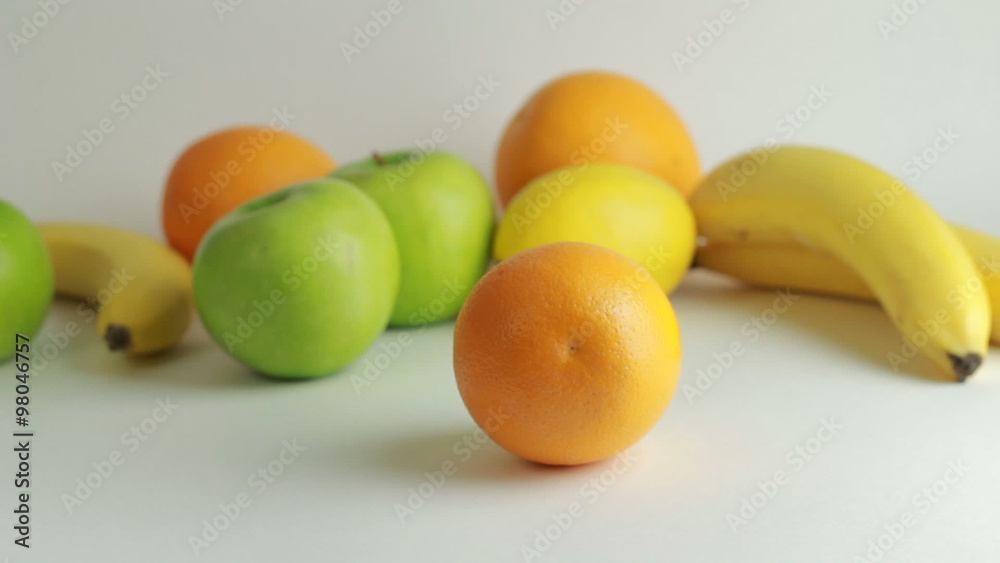 Delicious citrus fruit on a white background Delicious citrus fruit on a white background
