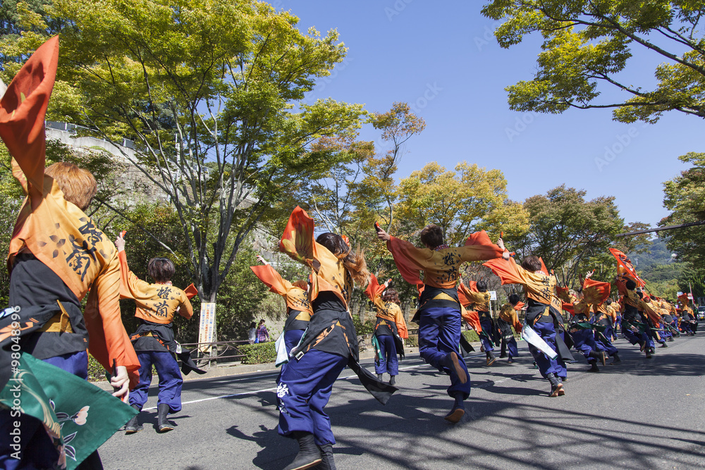 Obraz premium よさこい祭り