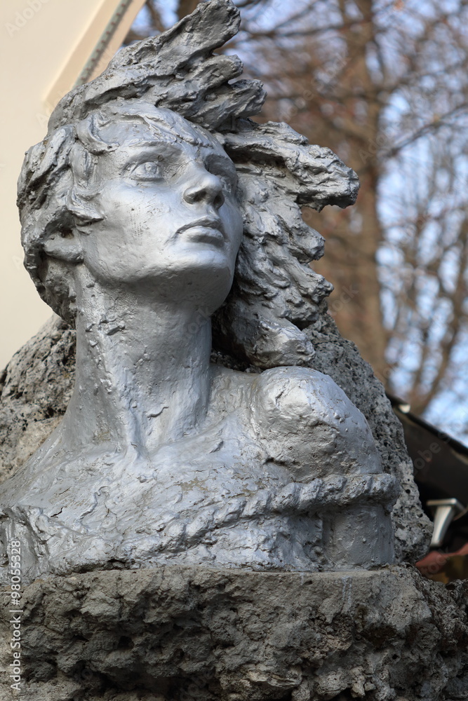 Monument to Nina Poptsova in Pyatigorsk, Russia Monument to Nina Poptsova in Pyatigorsk, Russia