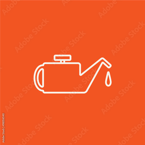 Oiler line icon.